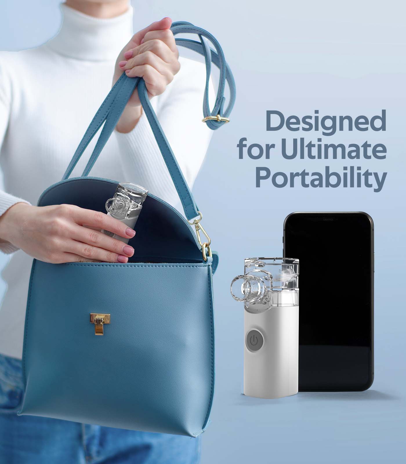Boryan Wireless Handheld Mesh Nebulizer