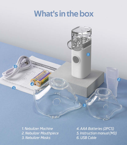 Boryan Wireless Handheld Mesh Nebulizer