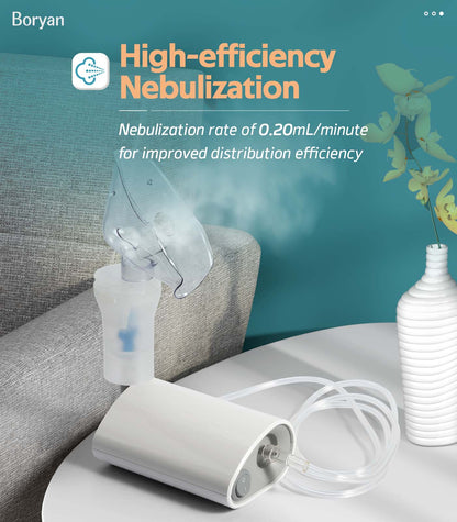 Boryan D1 Compressor Nebulizer Machine for Home Use